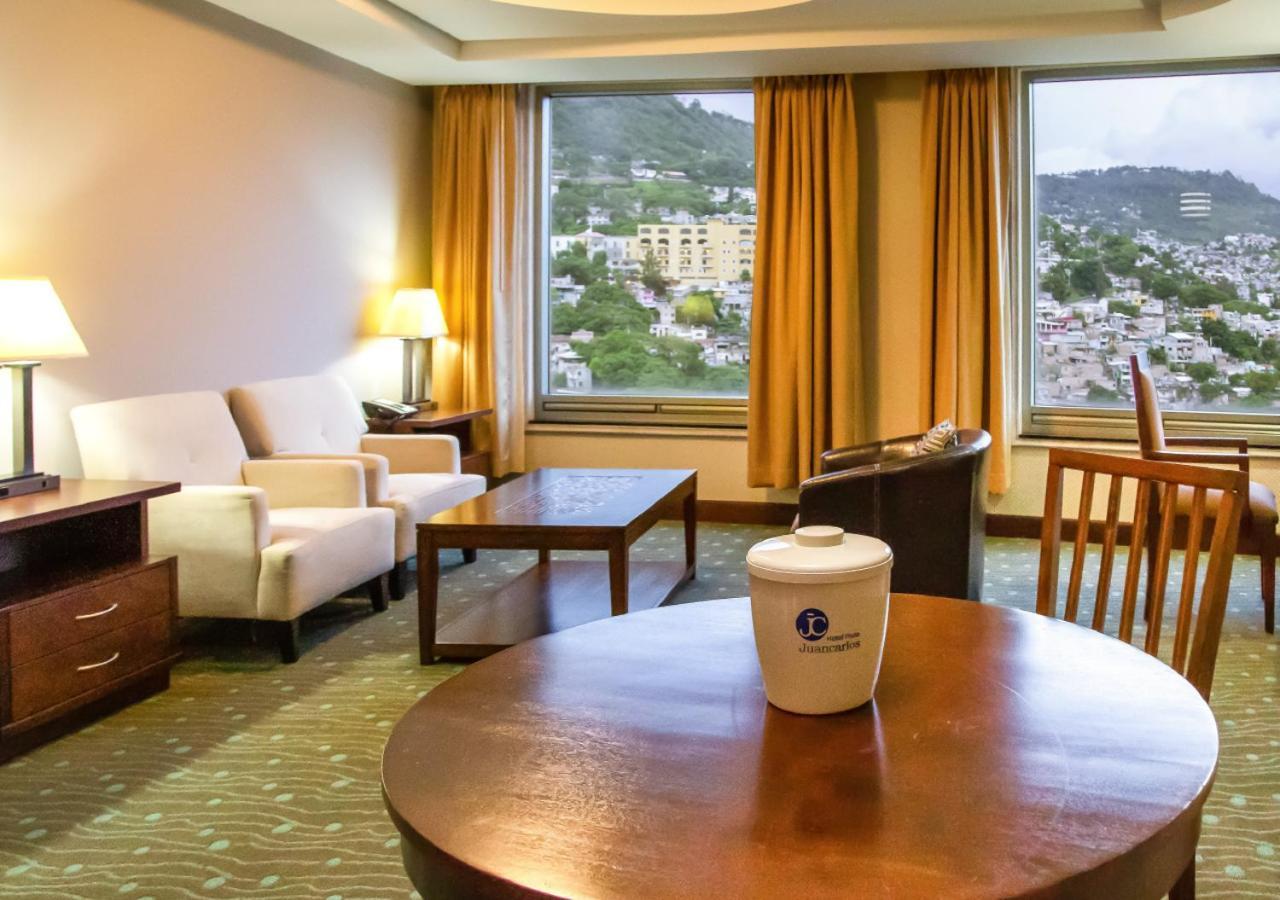Hotel Plaza Juan Carlos 테구시갈파 외부 사진